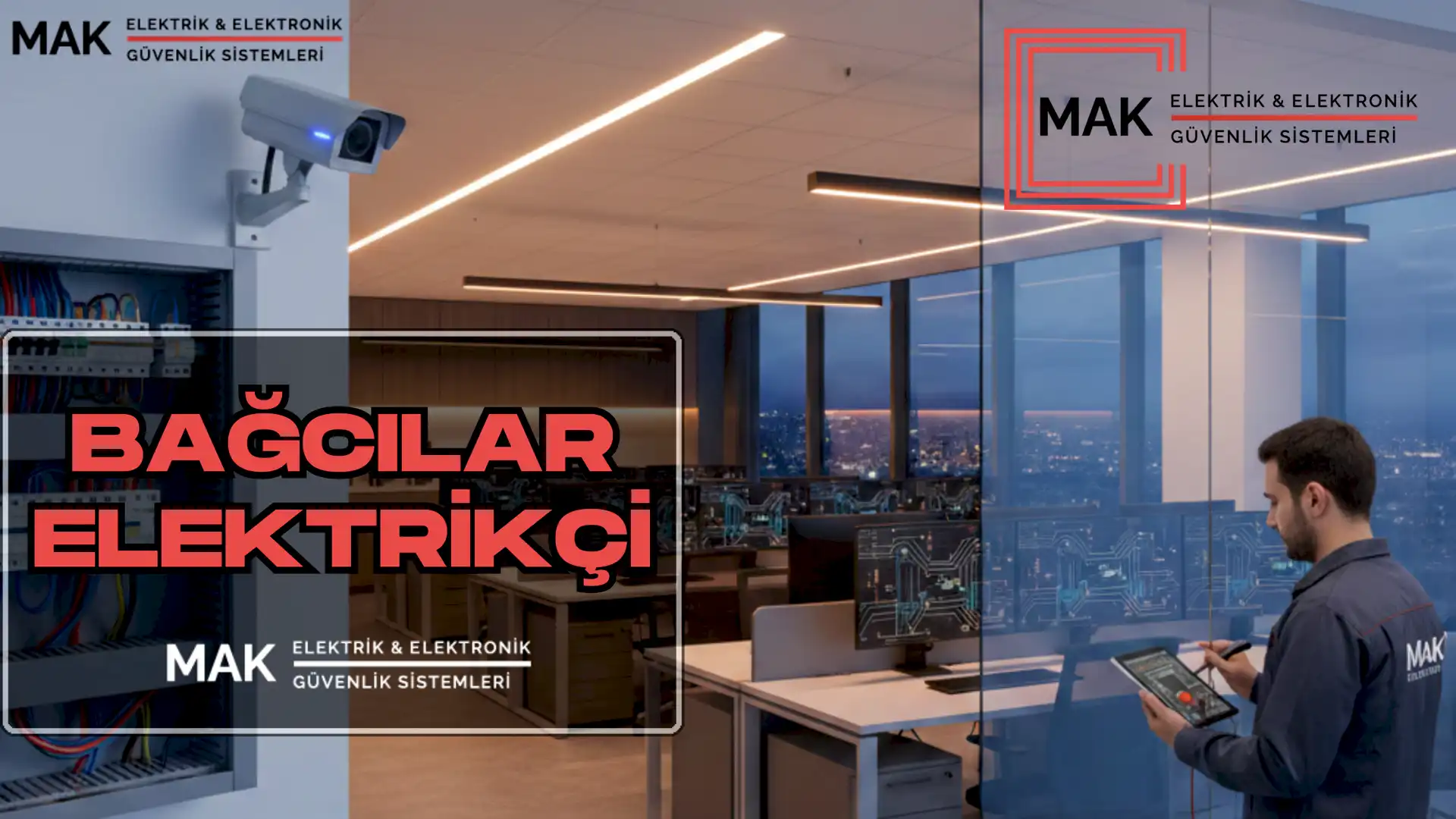 Bakı Mahmutbey Elektrikçi | Ofis ve İş Yeri İçin 7/24 Teknik Servis